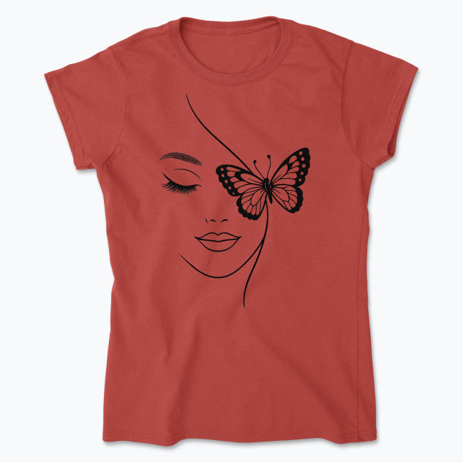 Koszulka Butterfly Mood – Kobieca Lekkość
