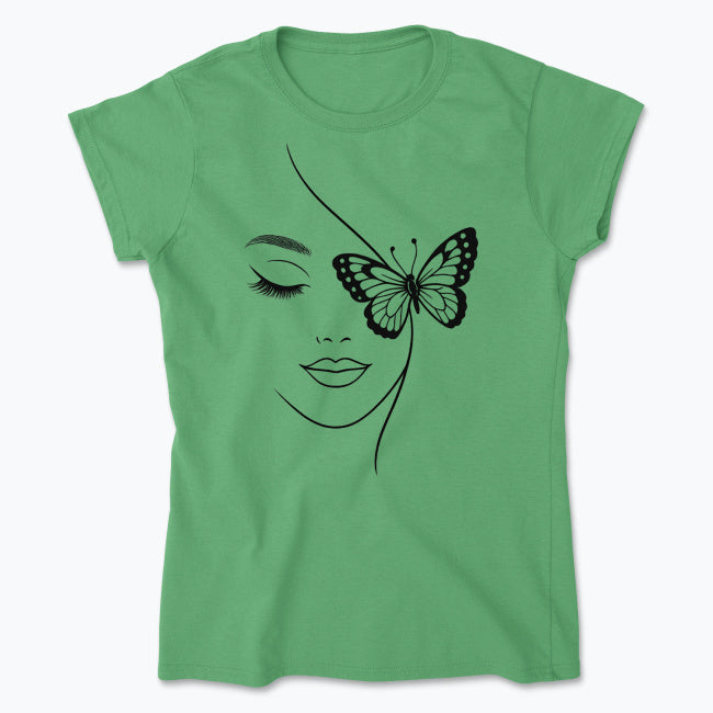 Koszulka Butterfly Mood – Kobieca Lekkość