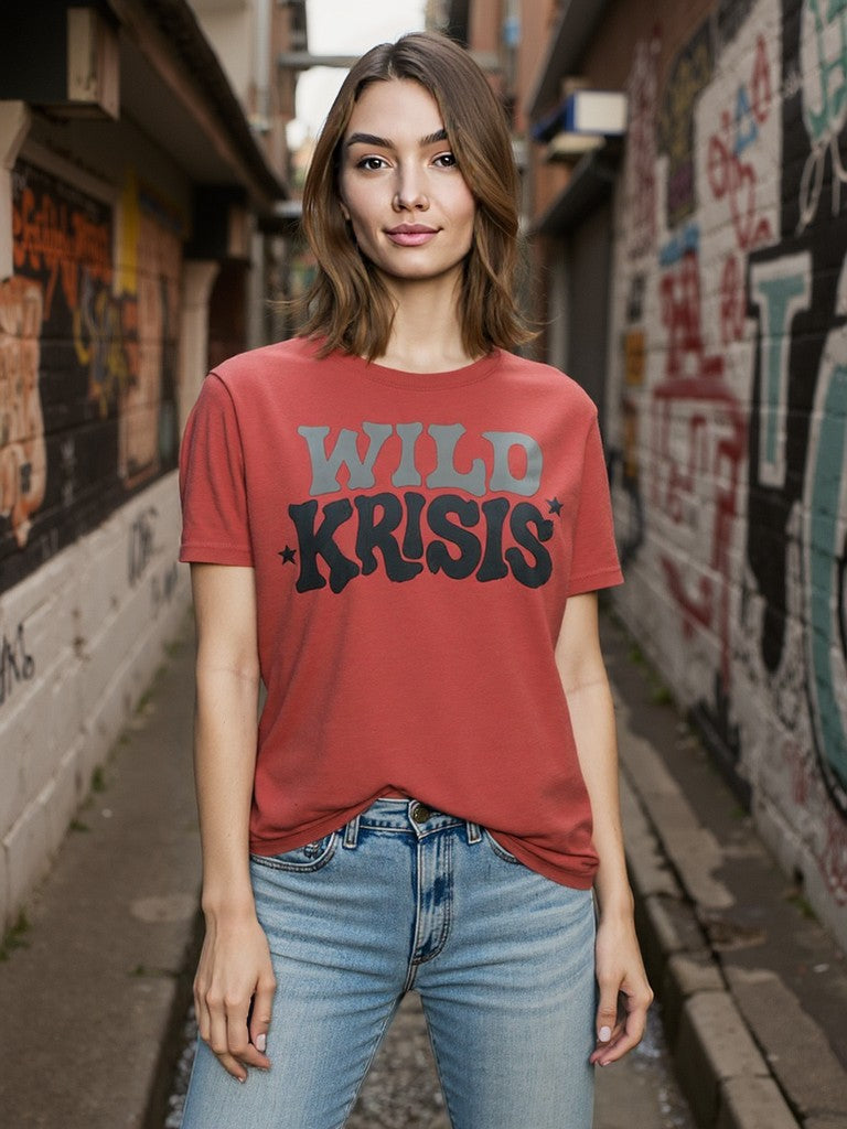 Koszulka Czerwona Wild Krisis