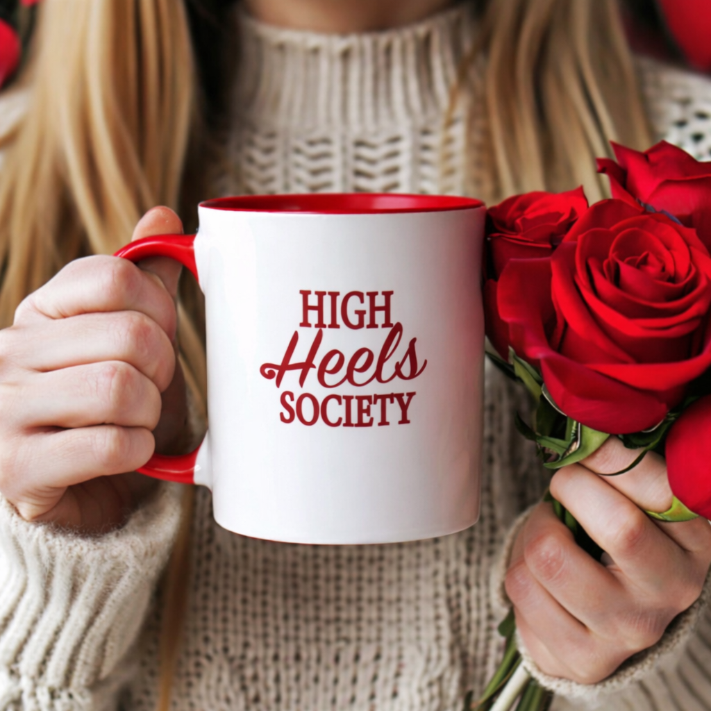 Kubek High Heels Red