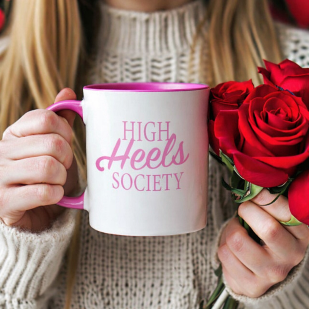 Kubek High Heels Pink