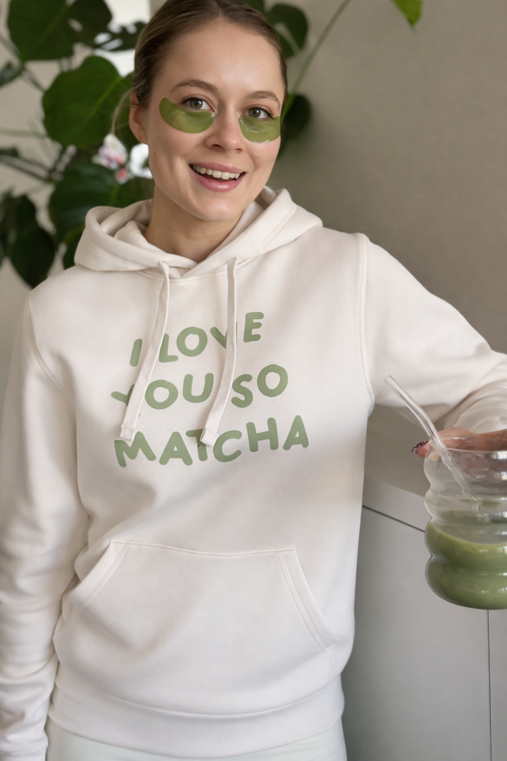 Hoodie I Love You So Matcha💚